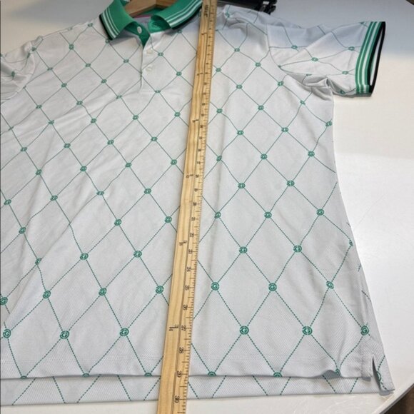 Galvin Green Men's Polo with Green Accents Size XL - Picture 6 of 8
